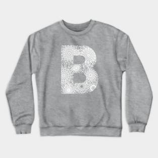 Letter B Crewneck Sweatshirt